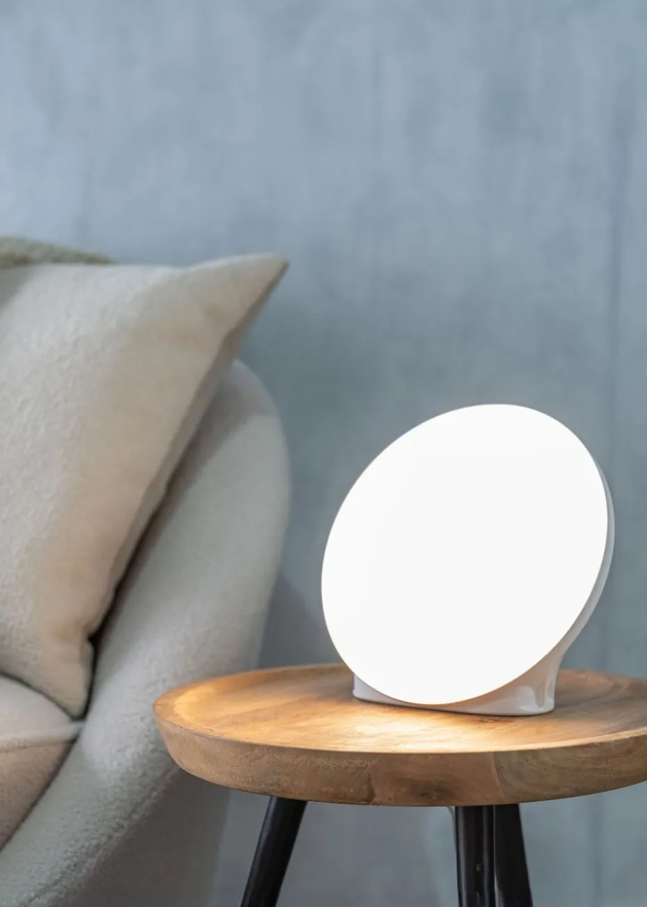 ValueLights White Daylight Wellness Therapy SAD Lamp (22cm x 24cm x 13cm)