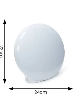 ValueLights White Daylight Wellness Therapy SAD Lamp (22cm x 24cm x 13cm)