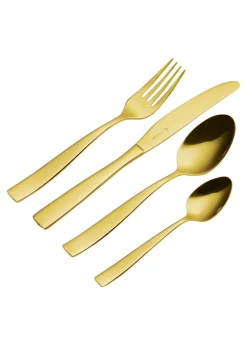Viners Everyday Purity Gold 16 Piece Cutlery Set 18/0