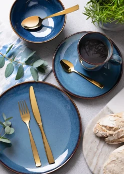 Viners Everyday Purity Gold 16 Piece Cutlery Set 18/0