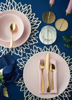 Viners Everyday Purity Gold 16 Piece Cutlery Set 18/0