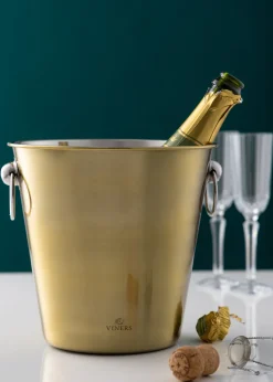 Viners Gold Champagne Bucket (4L)