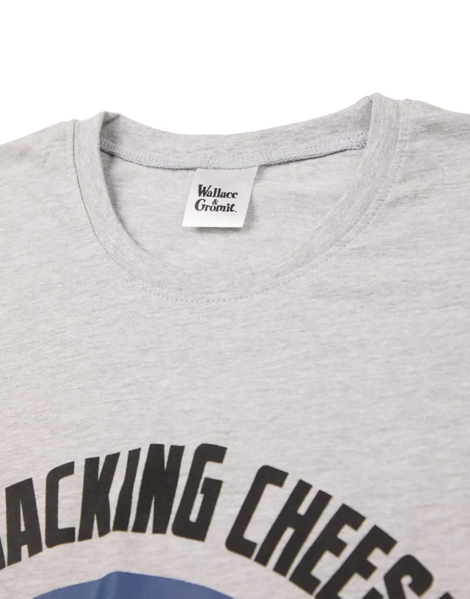 Wallace And Gromit Adults Grey Character Pyjama Set