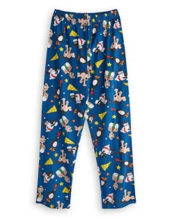 Wallace And Gromit Adults Grey Character Pyjama Set