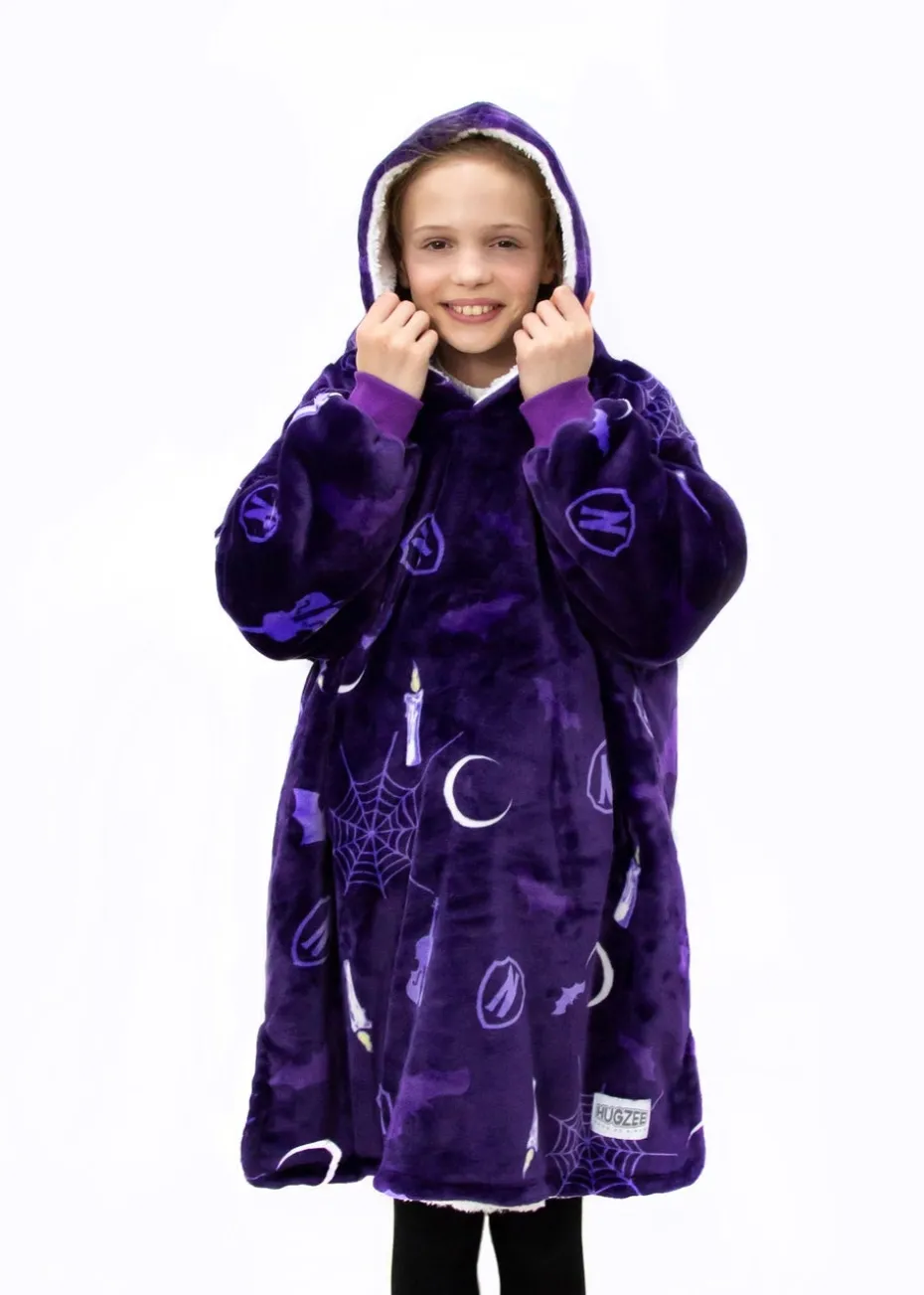 Wednesday Wearable Hooded Snuggle Fleece