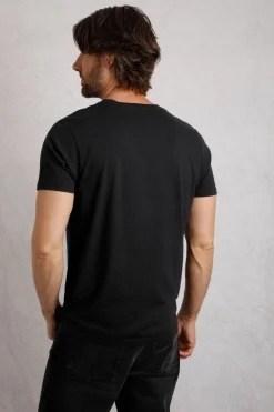 Weird Fish Black Carp Side Front Print Artist T-Shirt