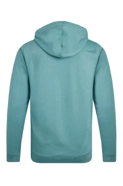 Weird Fish Blue Bryant Front Print Graphic Popover Hoodie