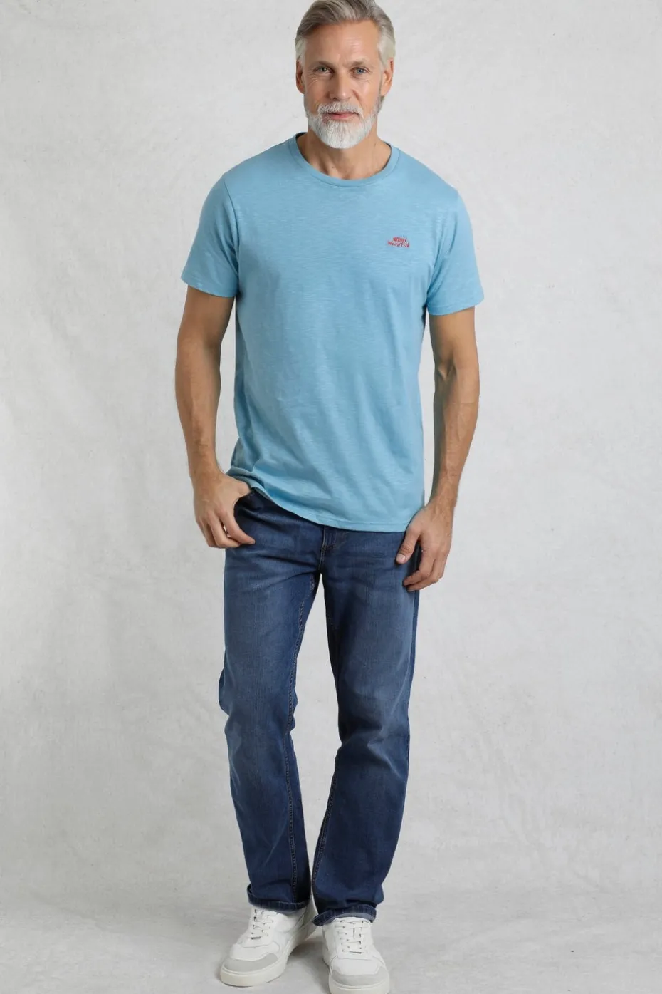 Weird Fish Blue Fished Branded T-Shirt