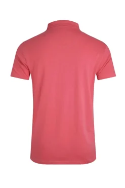 Weird Fish Candy Pink Miles Pique Polo