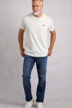 Weird Fish Cream Fished Branded T-Shirt