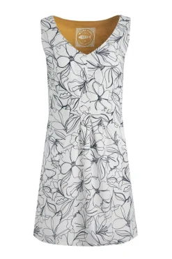 Weird Fish Cream Indus Printed Jersey Tunic