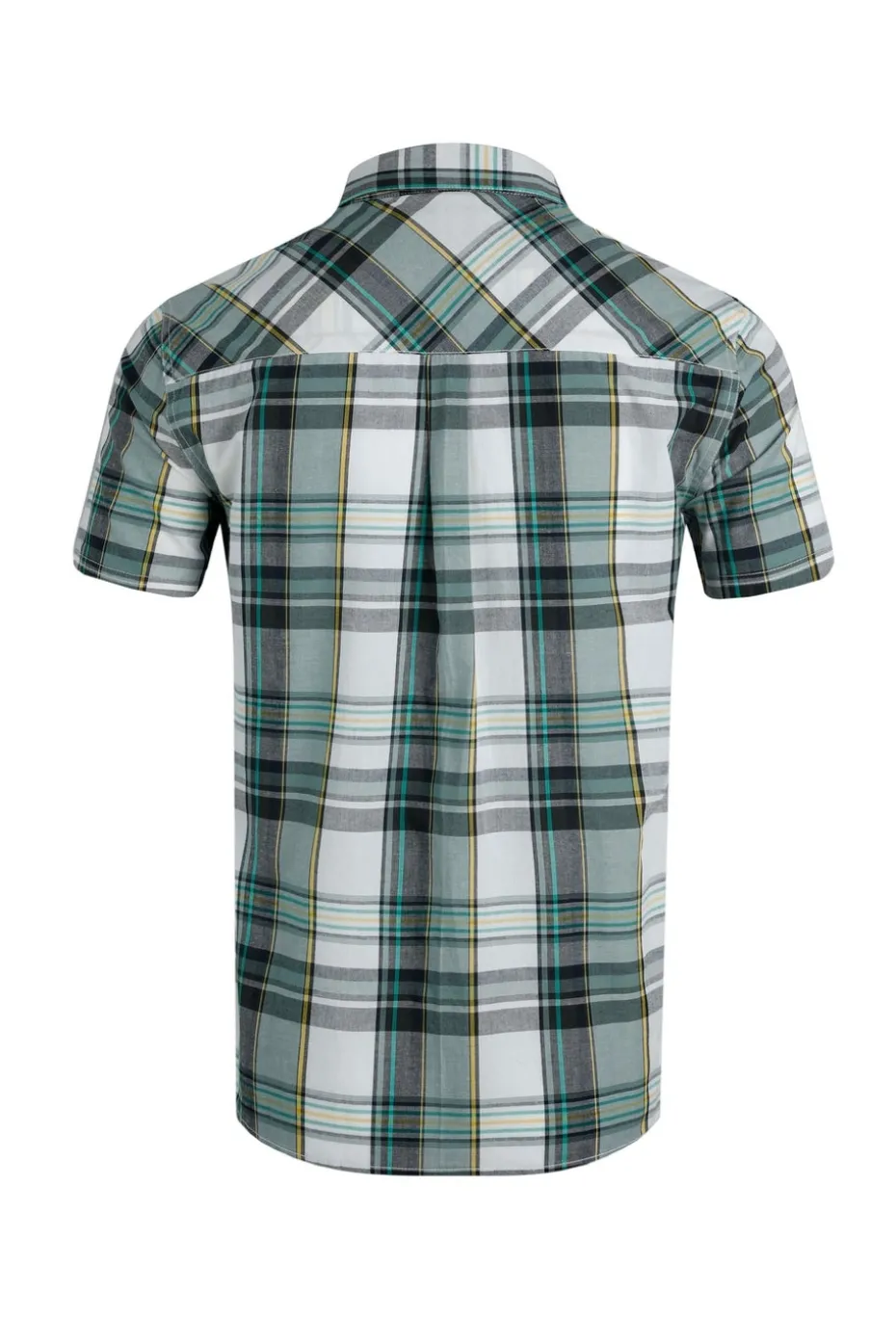Weird Fish Cream Judd Short Sleeve Check Shirt