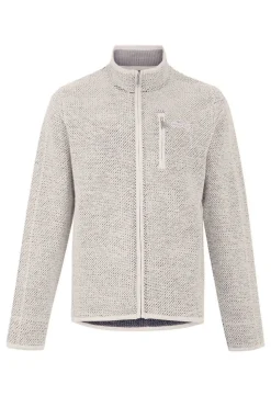 Weird Fish Cream Transom Full Zip Macaroni