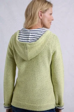 Weird Fish Green Chicoa Full Zip Macaroni Hoodie