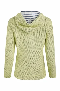 Weird Fish Green Chicoa Full Zip Macaroni Hoodie