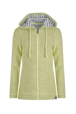 Weird Fish Green Chicoa Full Zip Macaroni Hoodie