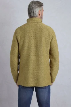 Weird Fish Green Cruiser 1/4 Zip Macaroni