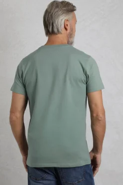 Weird Fish Green Tidal Branded Pocket T-Shirt