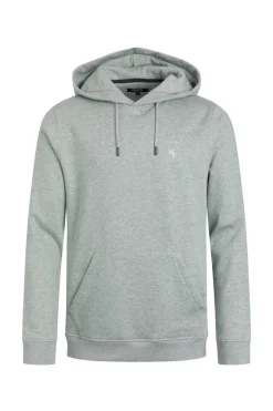 Weird Fish Grey Hugo Branded Popover Hoodie