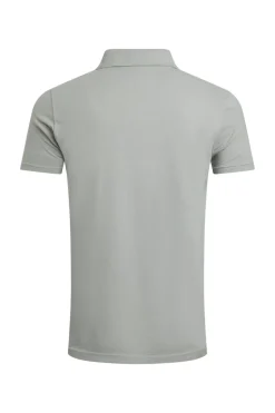 Weird Fish Grey Miles Pique Polo