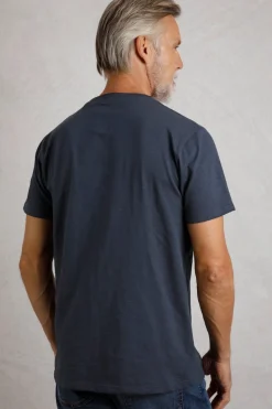 Weird Fish Navy Fished Branded T-Shirt