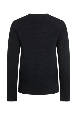 Weird Fish Navy Hayley Knitted Cardigan