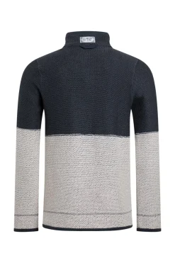 Weird Fish Navy Kielder 1/4 Zip Special Edition Macaroni