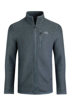 Weird Fish Pale Blue Transom Full Zip Macaroni