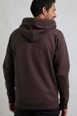 Weird Fish Red Bryant Front Print Graphic Popover Hoodie