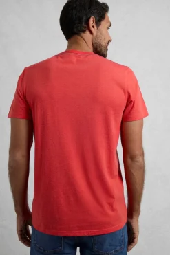 Weird Fish Red Coasting Front Print Graphic T-Shirt