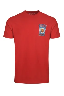 Weird Fish Red Fin Hof Back Print Artist T-Shirt