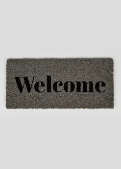 Welcome Slim Doormat (60cm x 25cm)