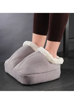 Wellbeing Grey Heated Foot Massager