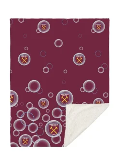 West Ham Maroon Sherpa Blanket