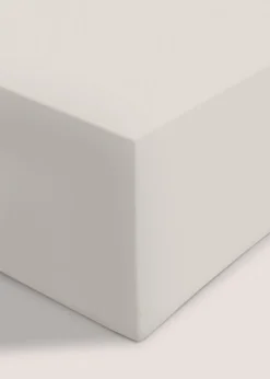 White 100% Cotton Flat Bed Sheet