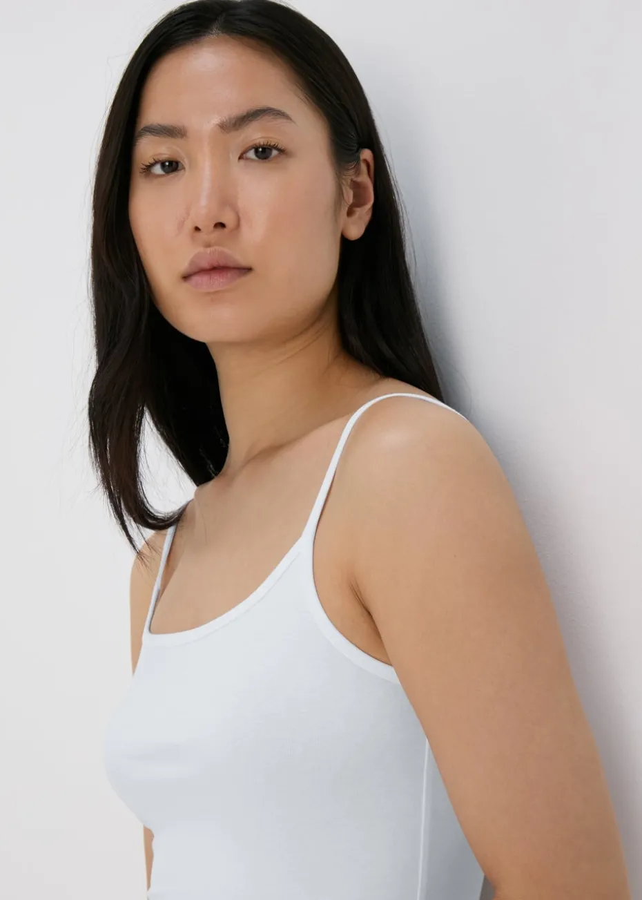 White Basic Cami Top