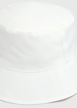 White Bucket Hat