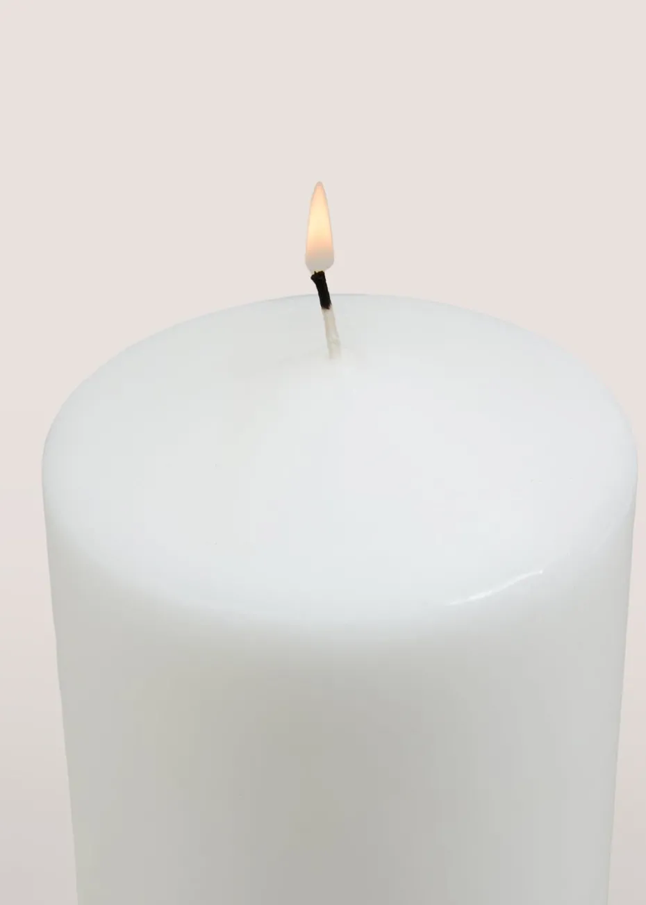 White Church Extra Large Candle