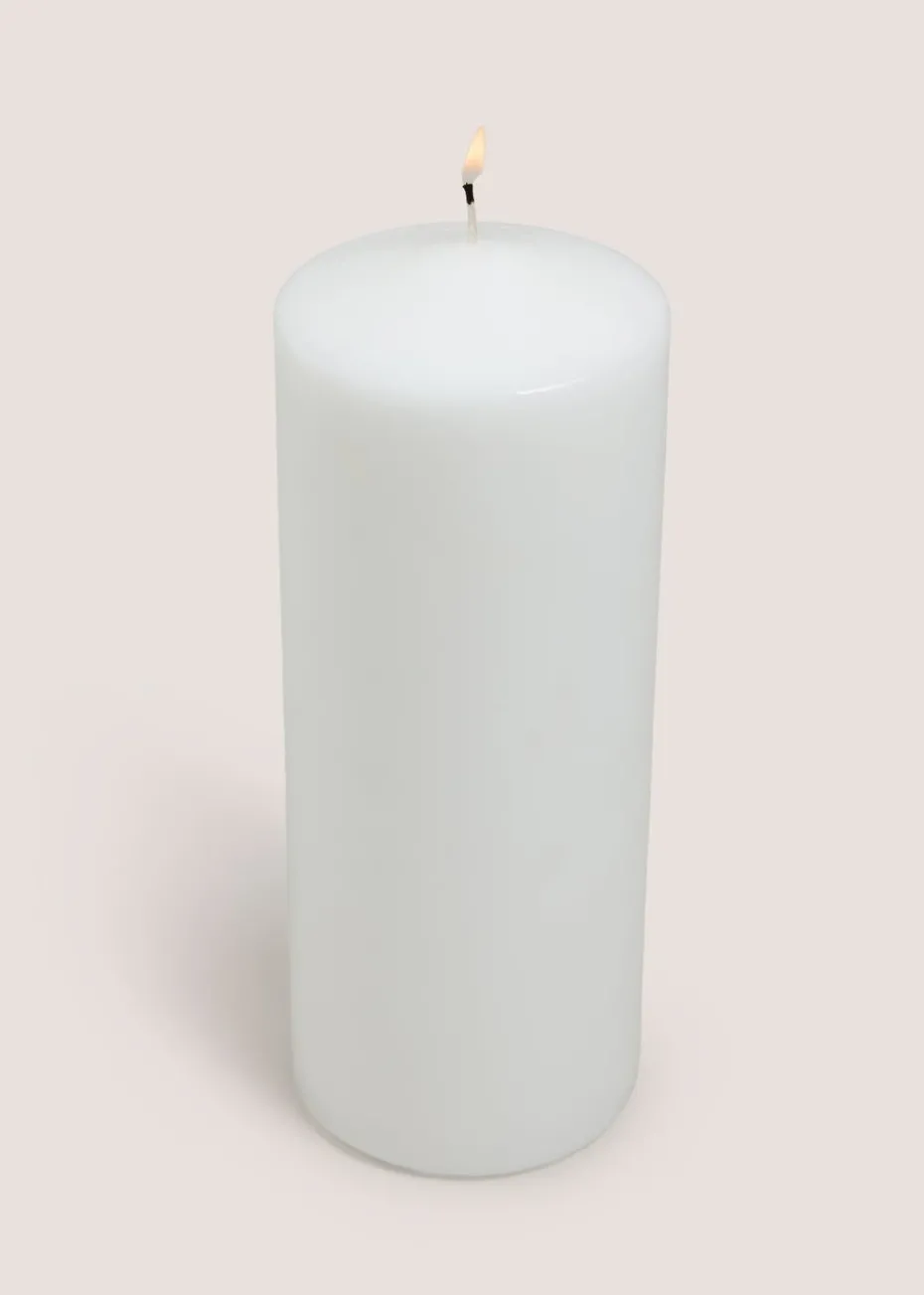 White Church Extra Large Candle