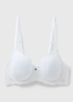 White Comfort Lace Bra
