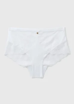 White Comfort Midi Knickers