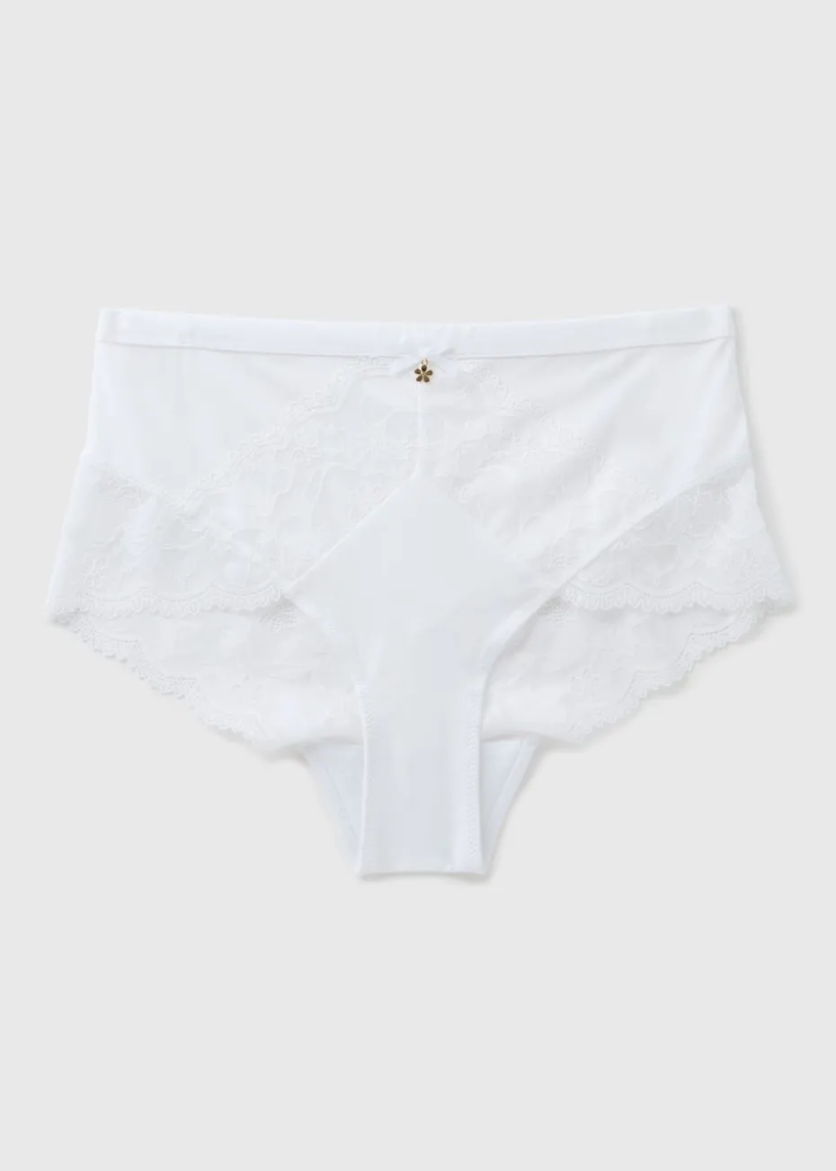 White Comfort Midi Knickers