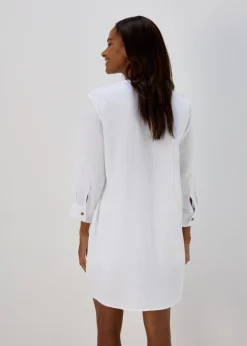 White Double Cloth Shirt