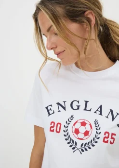 White England Euros T-Shirt
