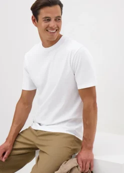 White Essential Crew Neck T-Shirt