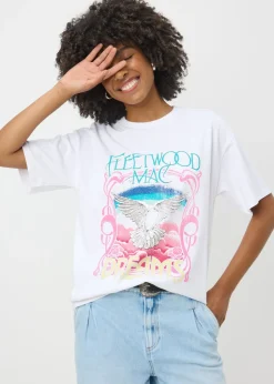 White Fleetwood Mac T-Shirt