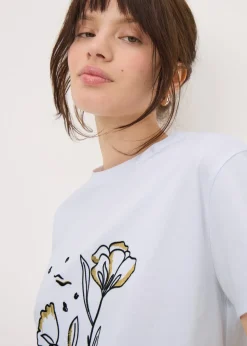White Flower Amour T-Shirt
