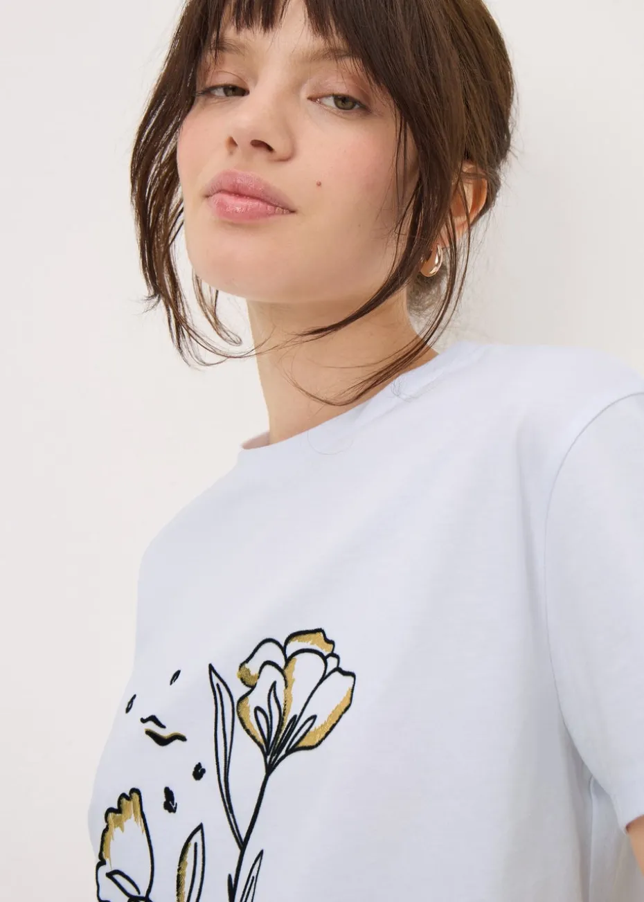 White Flower Amour T-Shirt