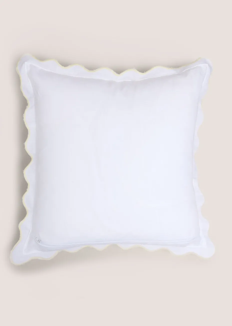 White Lemon Cushion