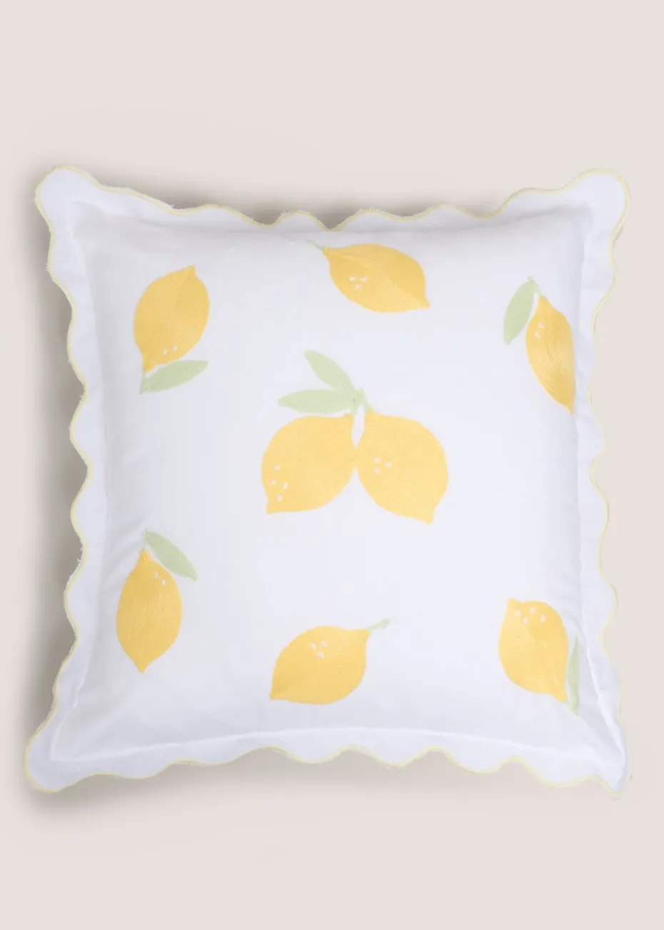 White Lemon Cushion
